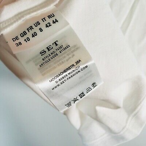 SET Fashion tee shirt Size 8 NEW Designer ASK FOR MORE - Picture 12 of 14